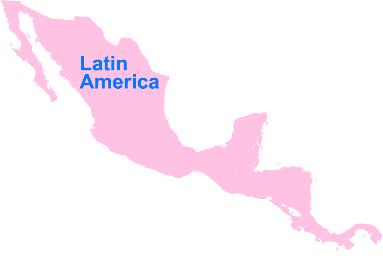 Latin America Map