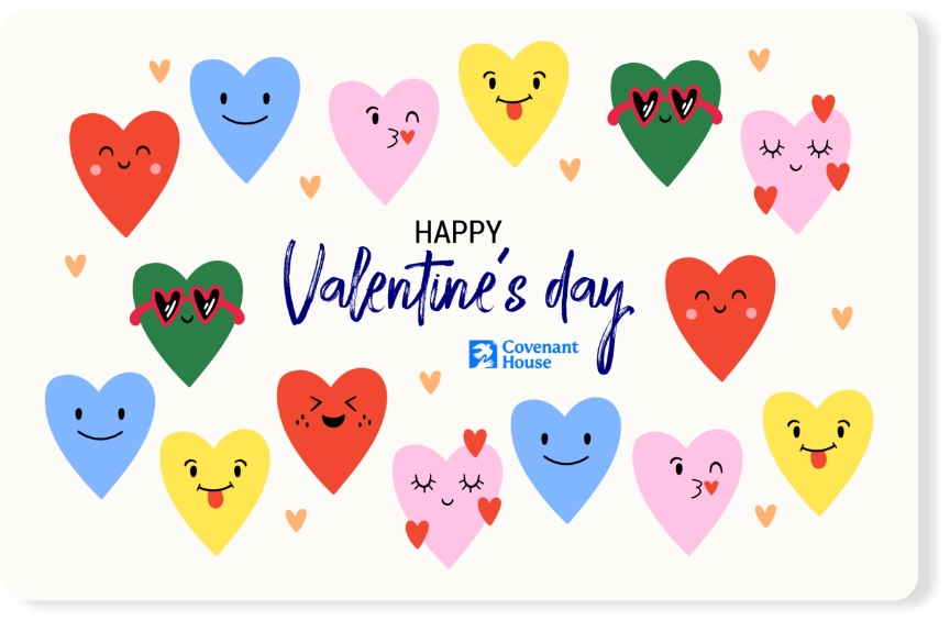 Happy Valentine's Day E-Card from Covenant House