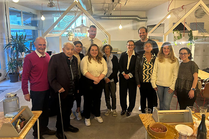 Bill Bedrossian with Casa Alianza Suisse staff/board members | Covenant House