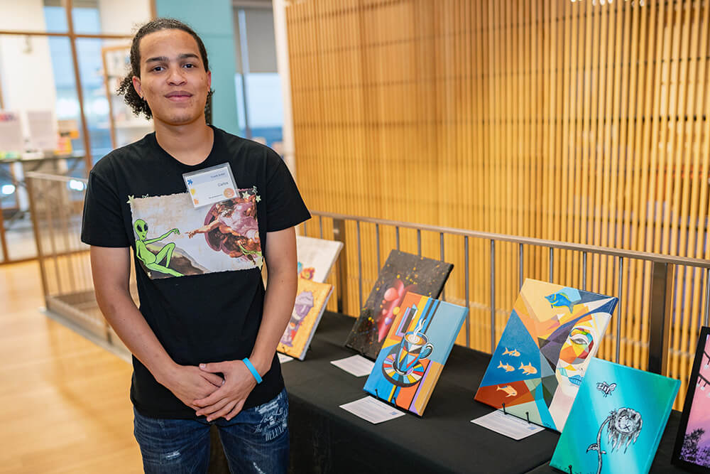 Covenant House New York celebrates young artists overcoming homelessness