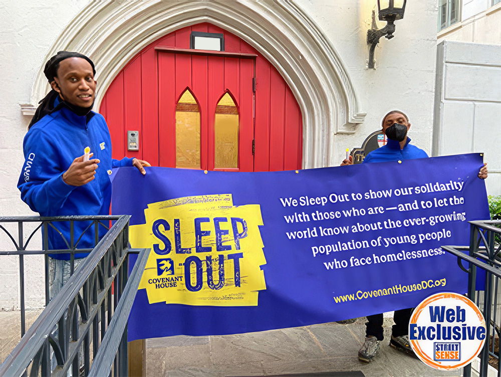 Trevon at Sleep Out