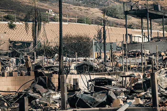 LA California wildfire devastation | Covenant House