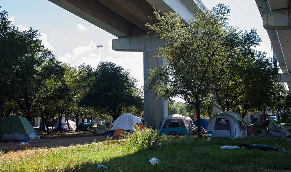 homeless encampment | Covenant House - Ending Homelessness for All: Housing Availability