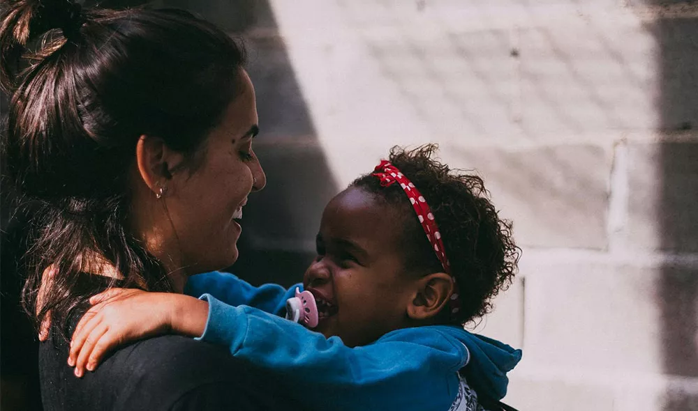 former homeless young mother with baby | Covenant House 