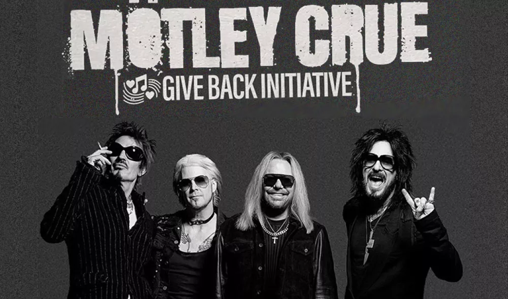 MÖTLEY CRÜE GIVEBACK INITIATIVE