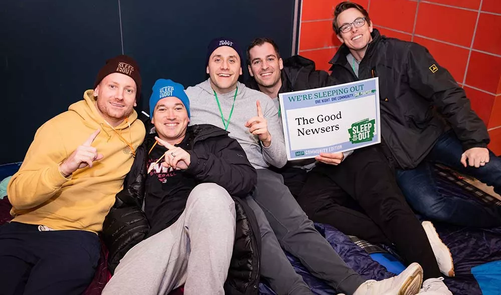 Covenant House Sleep Out Volunteers 