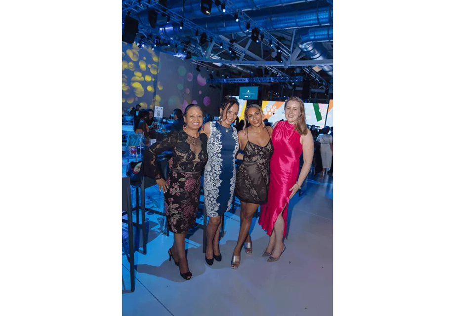 Night of Covenant House Stars 2024 gala reception attendees at Javits Center