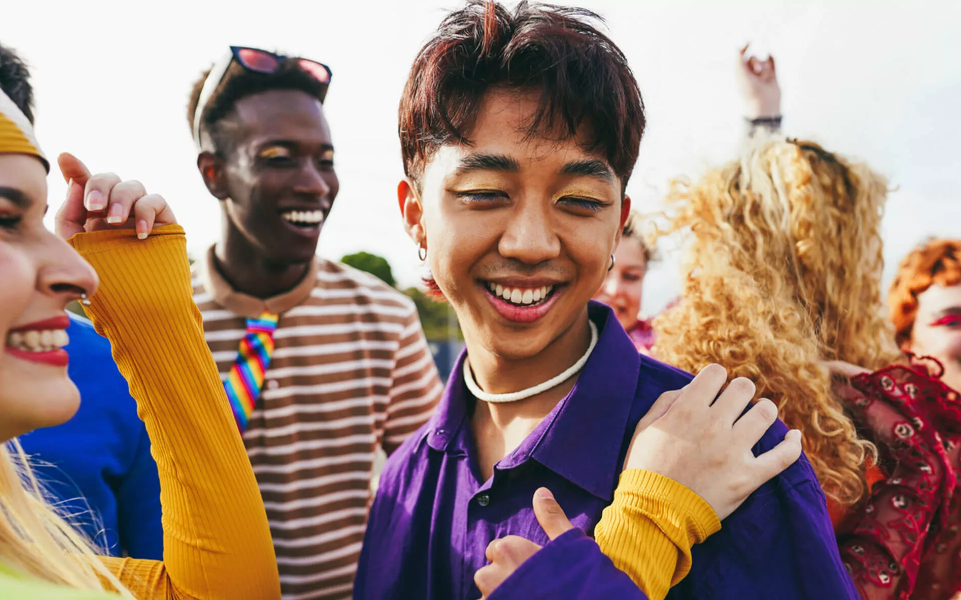LGBTQ+ youth celebrating Pride | Covenant House - Donate today to support homeless LGBTQ+ youth in need