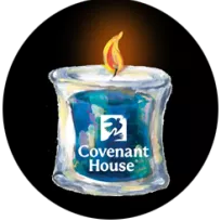 Covenant House glowing vigil candle