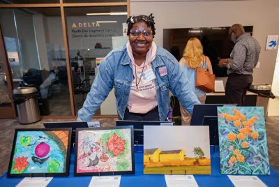 Youth Artists Display and Sell Their Work at Covenant House NY