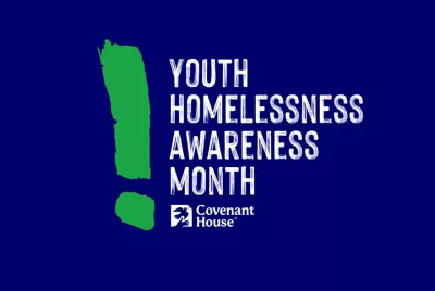 Youth Homelessness Awareness Month graphic | Covenant House