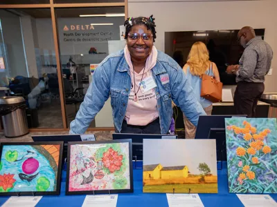 Youth Artists Display and Sell Their Work at Covenant House NY