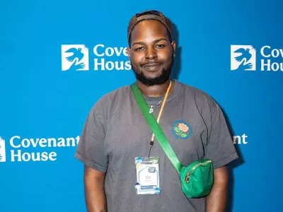 Covenant House alumni and former homeless youth DJ 