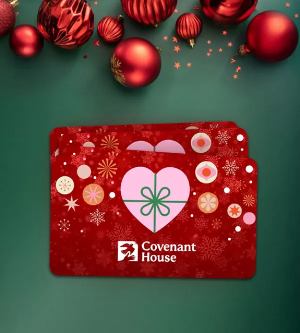 Covenant House Holiday gift card | Match Your Gift to Help Homeless Youth during the Holidays