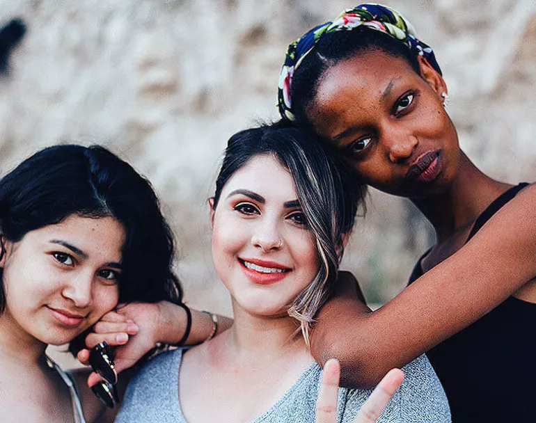 Three young Covenant House residents.