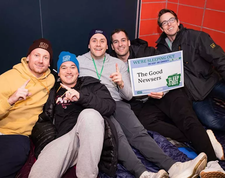 Covenant House Sleep Out Volunteers 