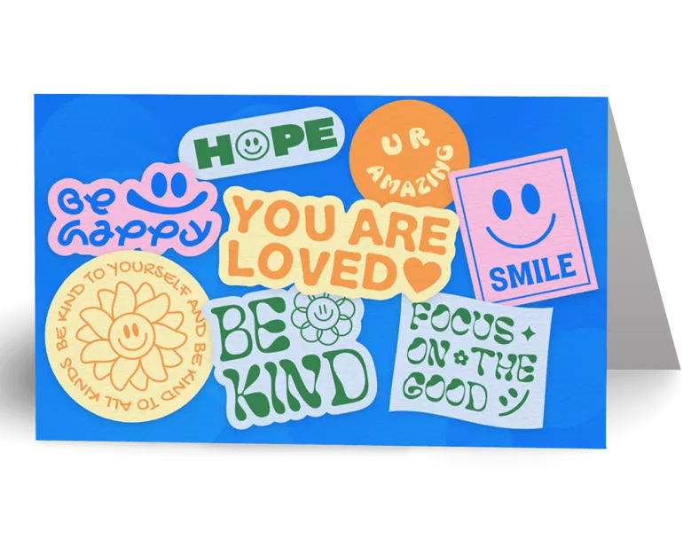 Be an Angel Day card with positive messages | Covenant House