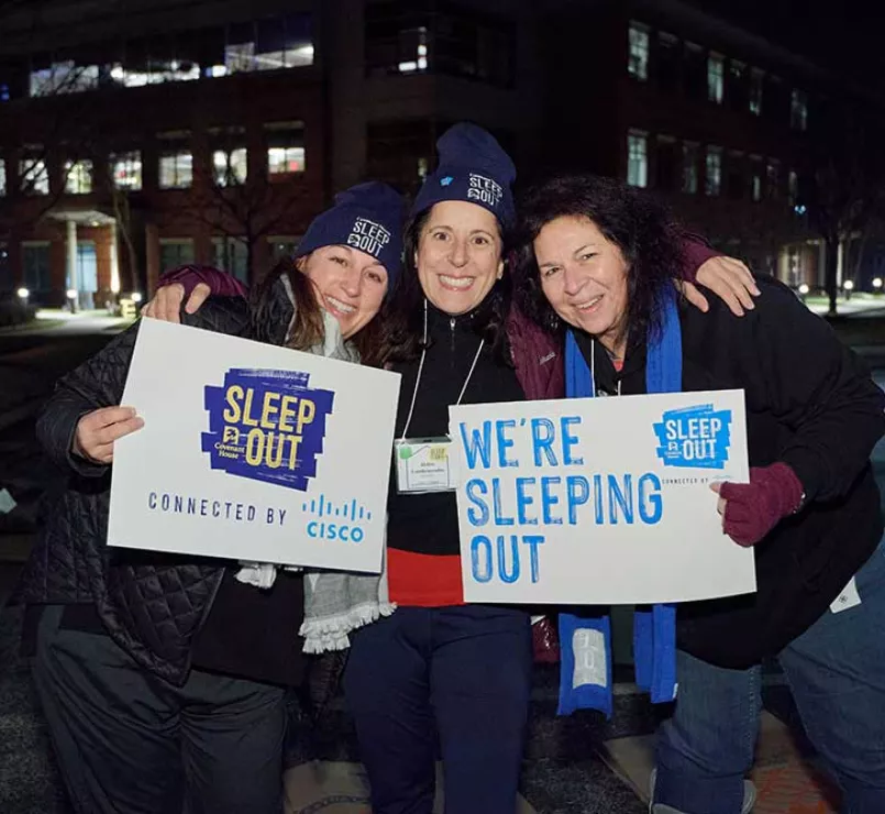 Covenant House Boston Sleep Out Volunteers